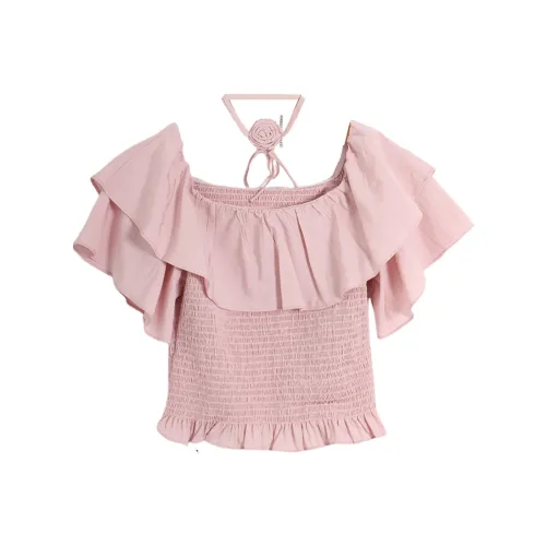 SETIROM Розовые Женские Рубашки