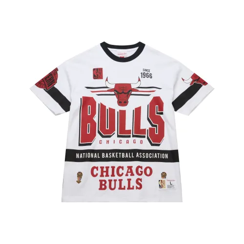 MITCHELL NESS T-Shirt Унисекс Белый
