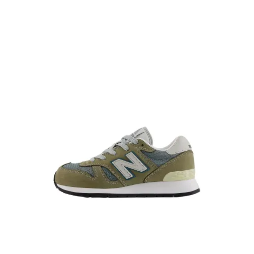 New Balance NB 1300 Детские беговые кроссовки Низкий топ Оливково-зеленый Kids
