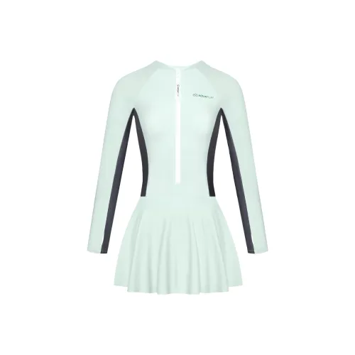 AQUAPLAY Ван-Пис Купальник Женский Мятно-Зеленый