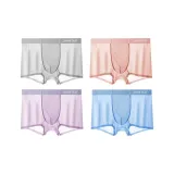 [4 пачки] Светло-серый + Розовый + Инейный фиолетовый + Норвежский синий