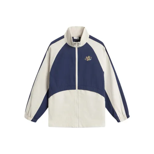 LINING YOUNG Куртка Sports Life Collection Гравий Белый Серый Темный Корабельный Синий Детский