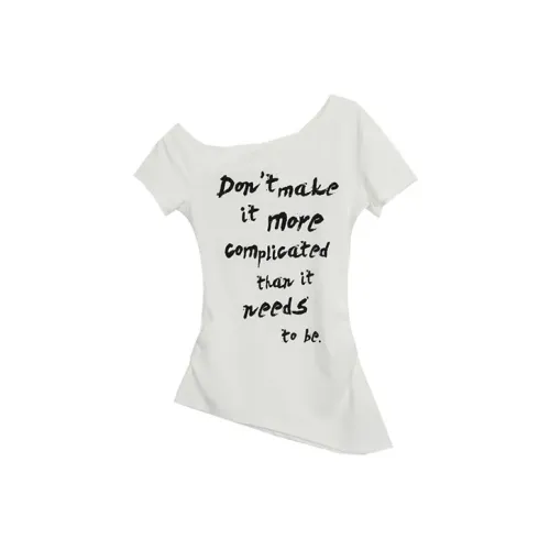 CANTALOVE Белые Женские Футболки