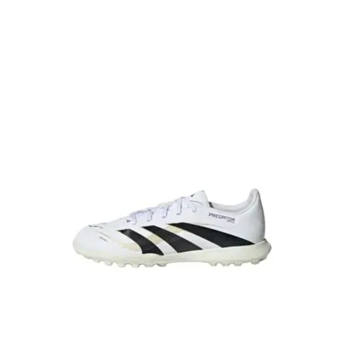 Adidas PREDATOR LEAGUE Детские футбольные бутсы Низкий топ Белый/Черный/Золотой Kids