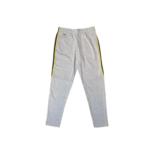 Вязаные тренировочные брюки LACOSTE Collaboration Мужские Серые