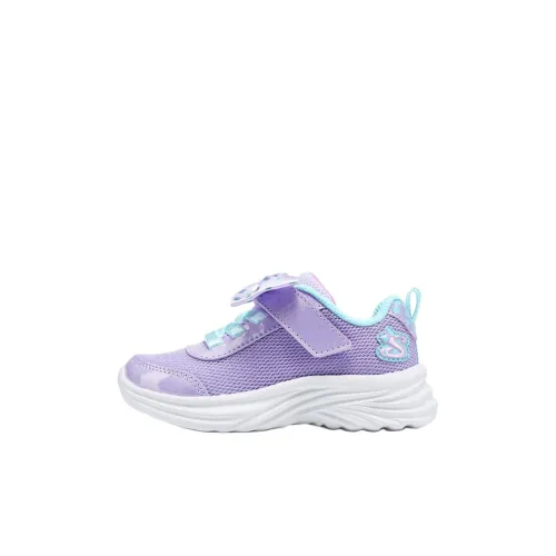 Skechers Kids SKECHERS GIRLS Противоскользящая Устойчивая к истиранию Низкий Топ Обувь для малышей