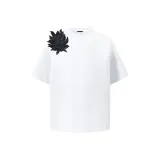 Белый (3D вышивка)