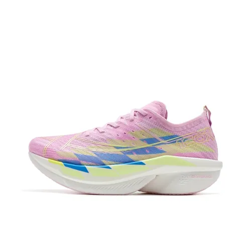 XTEP 160X 6,5PRO Беговые кроссовки Низкий топ Орхидея Фиолетовый Электрический Розовый Женские