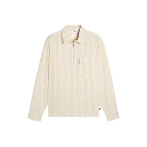 PUMA MMQShirt Рубашка Мужская Солнечно-желтая