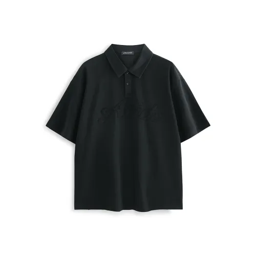 PEACEBIRD MEN Черный 1 Мужская Поло