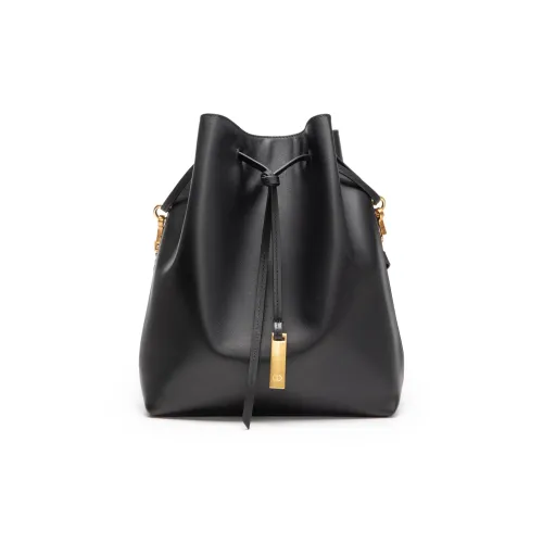 CHRISDIEN DENY Сумка через плечо из коровьей кожи Женская Черная