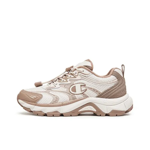 Champion Balance Low Top Тапочки Женские Новые Бежевые Бархат Коричневые