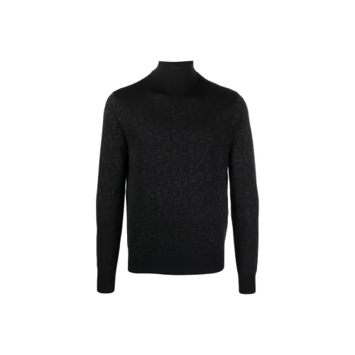 EMPORIO ARMANI Серый Черный Мужские Свитера