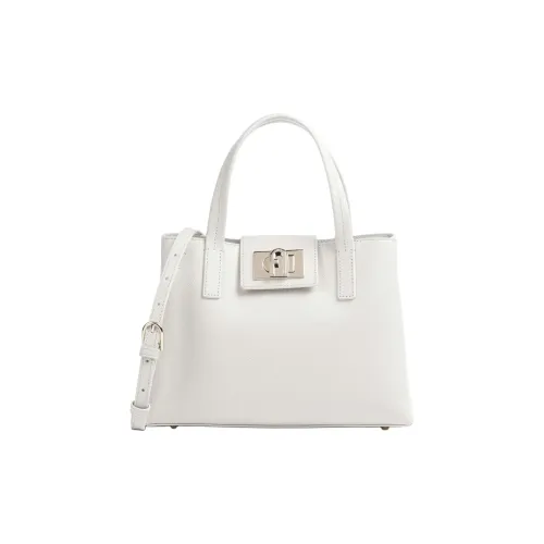 Furla 1927 Collection Кожа Сумка Средний Женский Айвори Белый