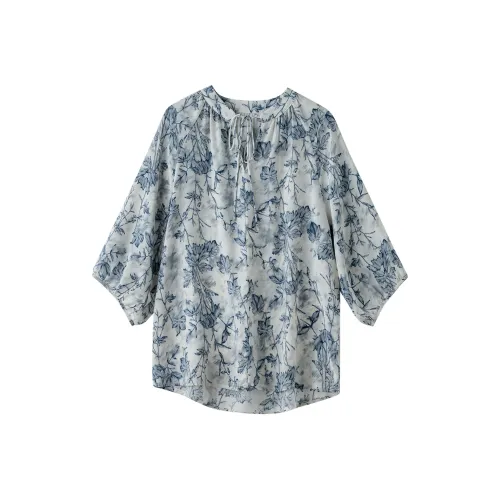 ZHEXI Изображение Цвет Женские Рубашки