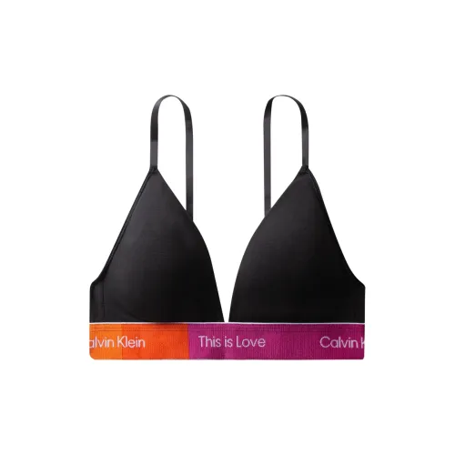 Calvin Klein Бюстгальтер Женский Космический Черный