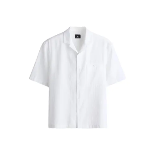 H&M Белые Мужские Рубашки