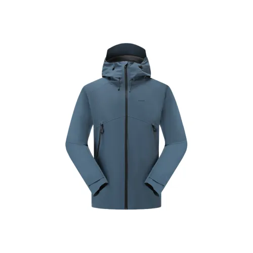 DECATHLON MH500 Куртка Мужская Темно-синий Кирпич