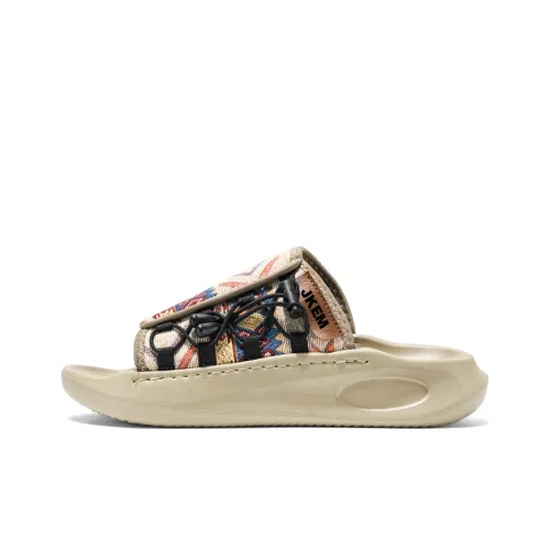 JKEM Резиновая подошва противоскользящие и износостойкие слайпоны для мужчин с амортизацией