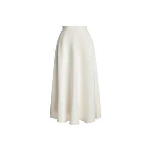 Ralph Lauren Collection Повседневный Длинный Юбка Женская Белая