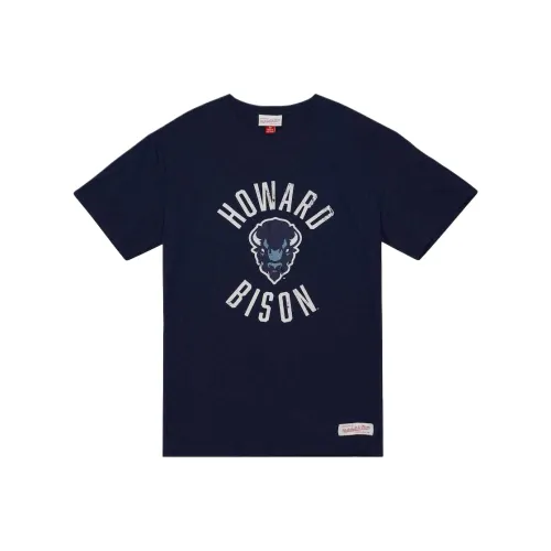 MITCHELL NESS Howard Bison Legendary T Рубашка Мужская Морской Синий
