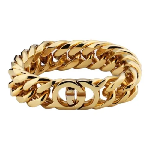 GUCCI Interlocking Brass Bracelets Унисекс