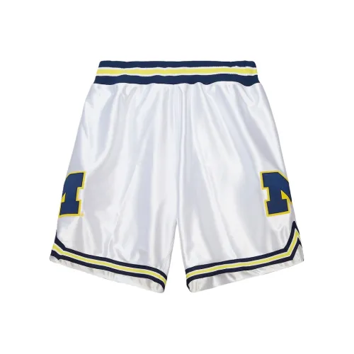 MITCHELL NESS Баскетбольные шорты Remastered Мужские Белые