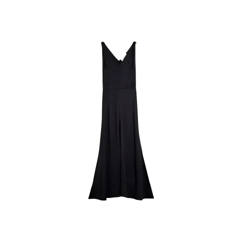 Lanvin Черные Женские Платья без рукавов