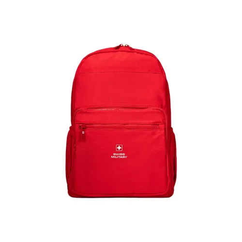 SWISS MILITARY Композитный Ткань Рюкзак Унисекс Черный Красный