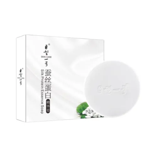 JUXINGYIHAO Шелк Яичный Белый Essence Мыло Чистка 80г Блок