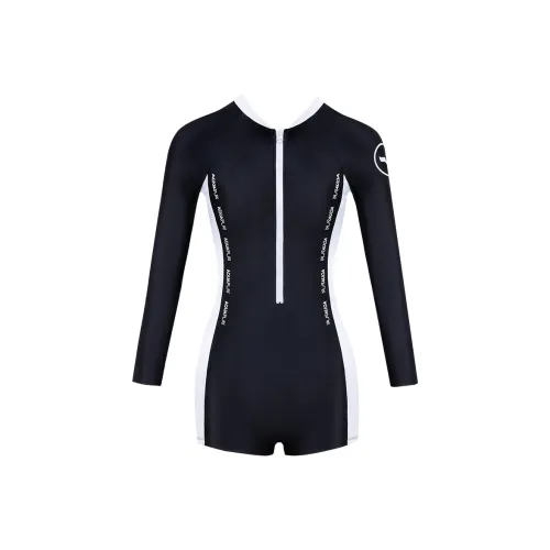 AQUAPLAY Ван-Пис Купальник Женские Черный Белый