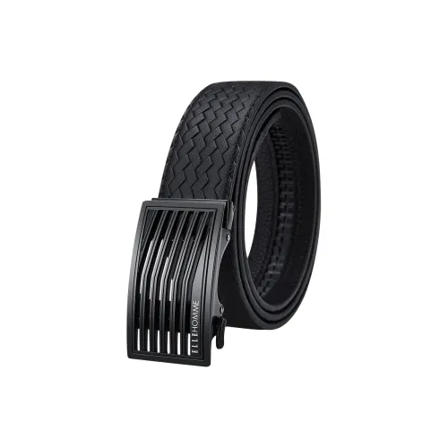 ELLE HOMME Коровья кожа Премиум Спасибо тебе Ремень Премиум Gift Box Set Мужской Металлический Ширина 3,5 см