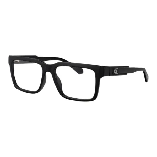 CALVIN KLEIN Ацетат Прямоугольные Оправы для Очков Мужские Черные