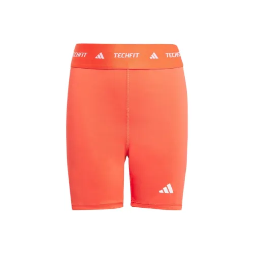 Adidas Повседневные шорты Женские Ярко-красные