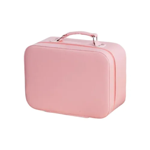 OIMG Модный Однотонный с Зеркальце Бьюти-кейс Большой Объем Хранение Косметичка Портативный Косметический Мешок для Хранения