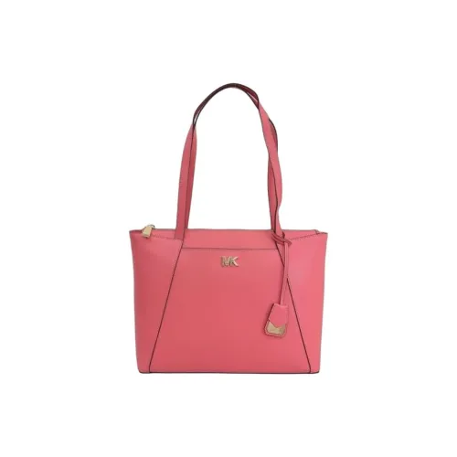 MICHAEL KORS Maddie Кожа Тоут Сумка Сумка для покупок Сумка на плечо Женская Розовая