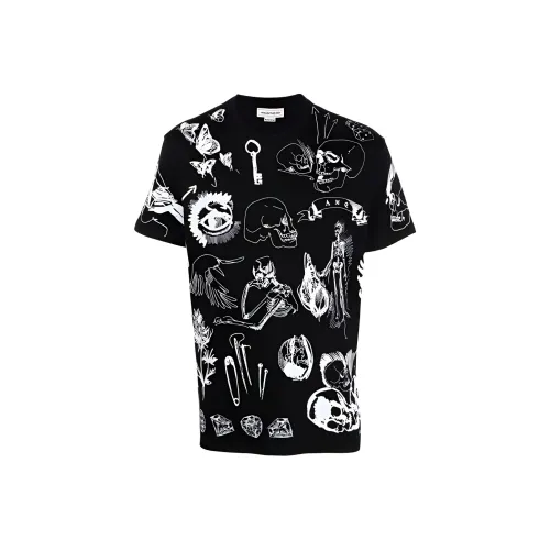 Alexander McQueen Черные Мужские Рубашки