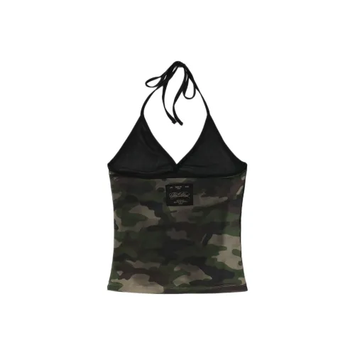 Badblood Зеленый камуфляж Женские футболки