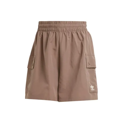 Adidas Originals Карго Шорты Женские Коричневые