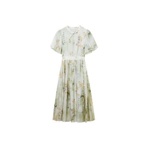 TEME Короткий рукав Платье Женское