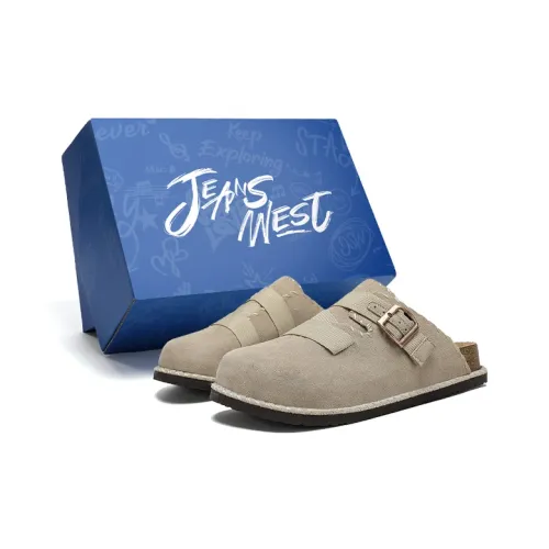 JEANSWEST Противоскользящие быстросохнущие домашние тапочки для мужчин