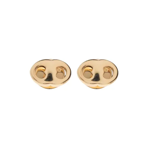 TORY BURCH Серьги с металлическими заклепками женские золотые