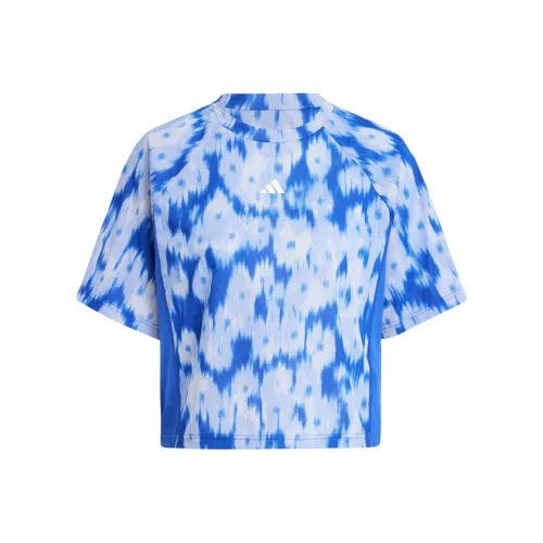 adidas clothing Женские синие футболки