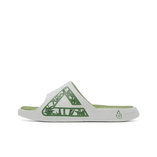 PEAK Tai Ji1,0 Тихий противоскользящий устойчивый к истиранию Слипоны Унисекс Белый Зеленый