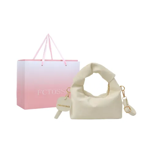 FCTOSSR ПУ (полиуретан) Сумка Женская Белая Серебряная Черная Розовая