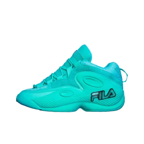 FILA Grant Hill 3 Low Топ Повседневная обувь Мужская Зеленая