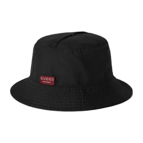 GUCCI Нейлон Панамы Унисекс Черный