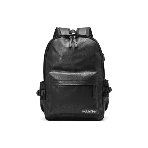 Mulinsen ПУ (полиуретан) Рюкзак Стандартный Мужской Черный
