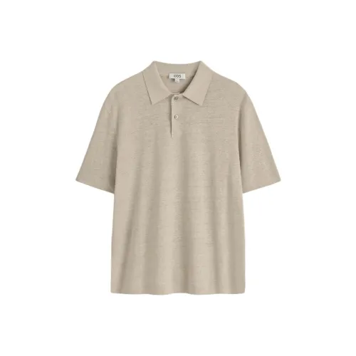 COS Linen Men's Polo Shirt  
COS льняная мужская поло рубашка