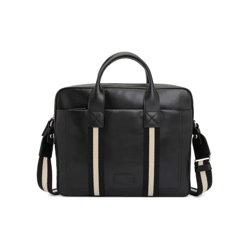 BALLY Сумка через плечо из коровьей кожи мужская черная